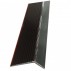 Profile aluminiu tip coltar treapta negre antiderapante cu rizuri cod 21750 Profile tip coltar treapta aluminiu