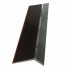 Profile aluminiu tip coltar treapta negre antiderapante cu rizuri cod 42016 Profile tip coltar treapta aluminiu