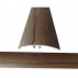 Profile trecere cu diferenta de nivel aluminiu imitatie lemn antic inchis latime cod 42189 Profile de