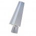 Profile aluminiu cu trecere cu diferenta de nivel argintii cod 42070 Profile de trecere cu diferenta
