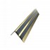 Profile aluminiu tip coltar treapta aurii antiderapante cu banda dubla de cauciuc cod 42115 Profile tip