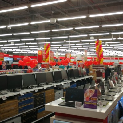 ECLER Interior supermarket - monitoare - Sisteme sonorizare si digital signage pentru spatii comerciale si farmacii