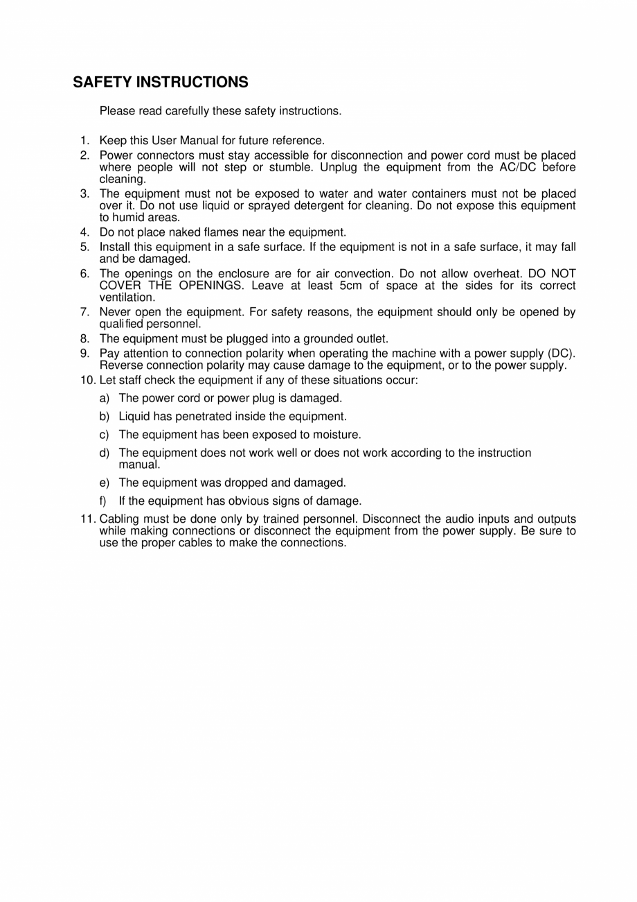 Pagina 2-Manualul  utilizatorului - Unitate centrala sistem de evacuare si adresare publica compact - NEO LDA...