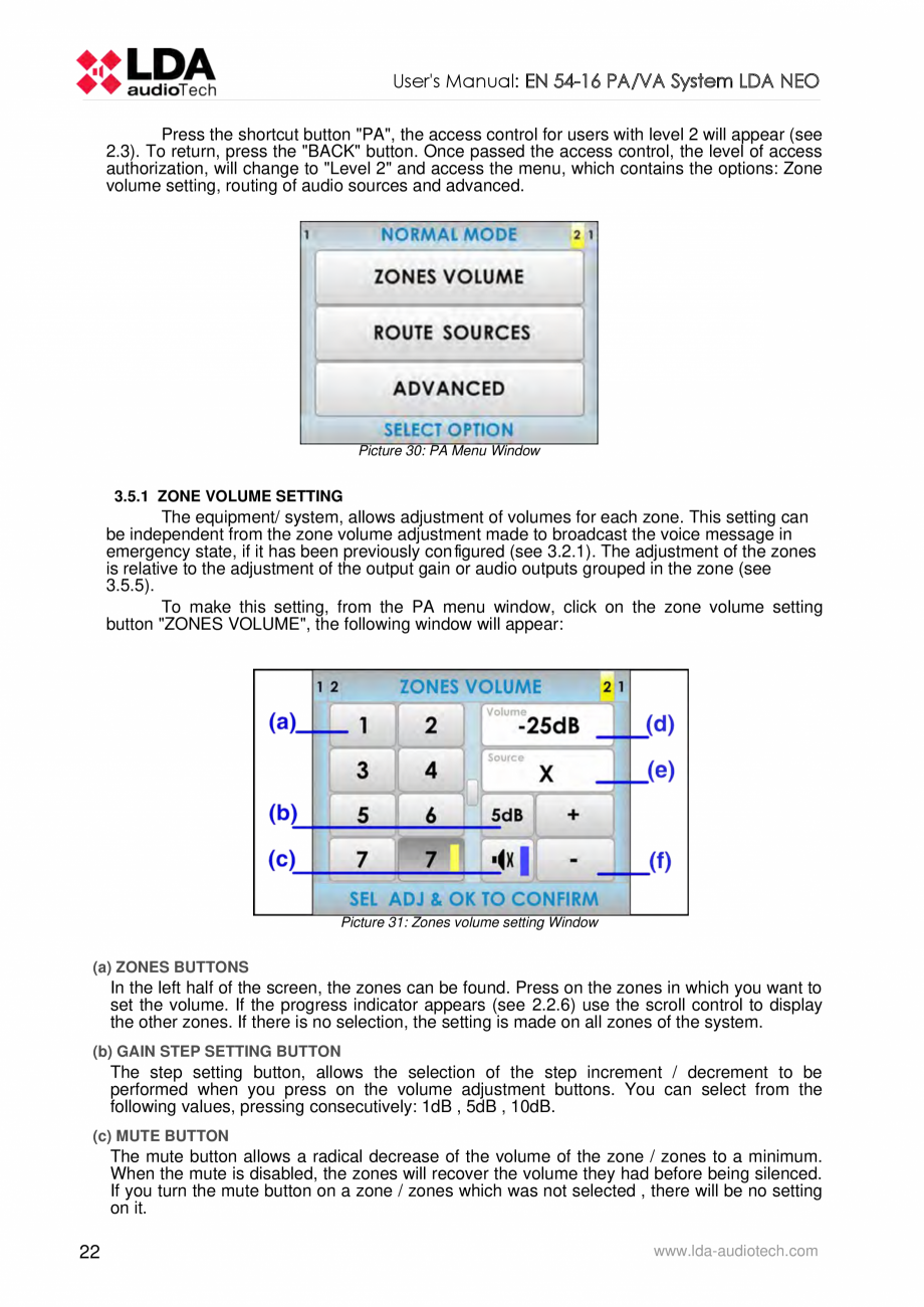 Pagina 26-Manualul  utilizatorului - Unitate centrala sistem de evacuare si adresare publica compact - NEO LDA...