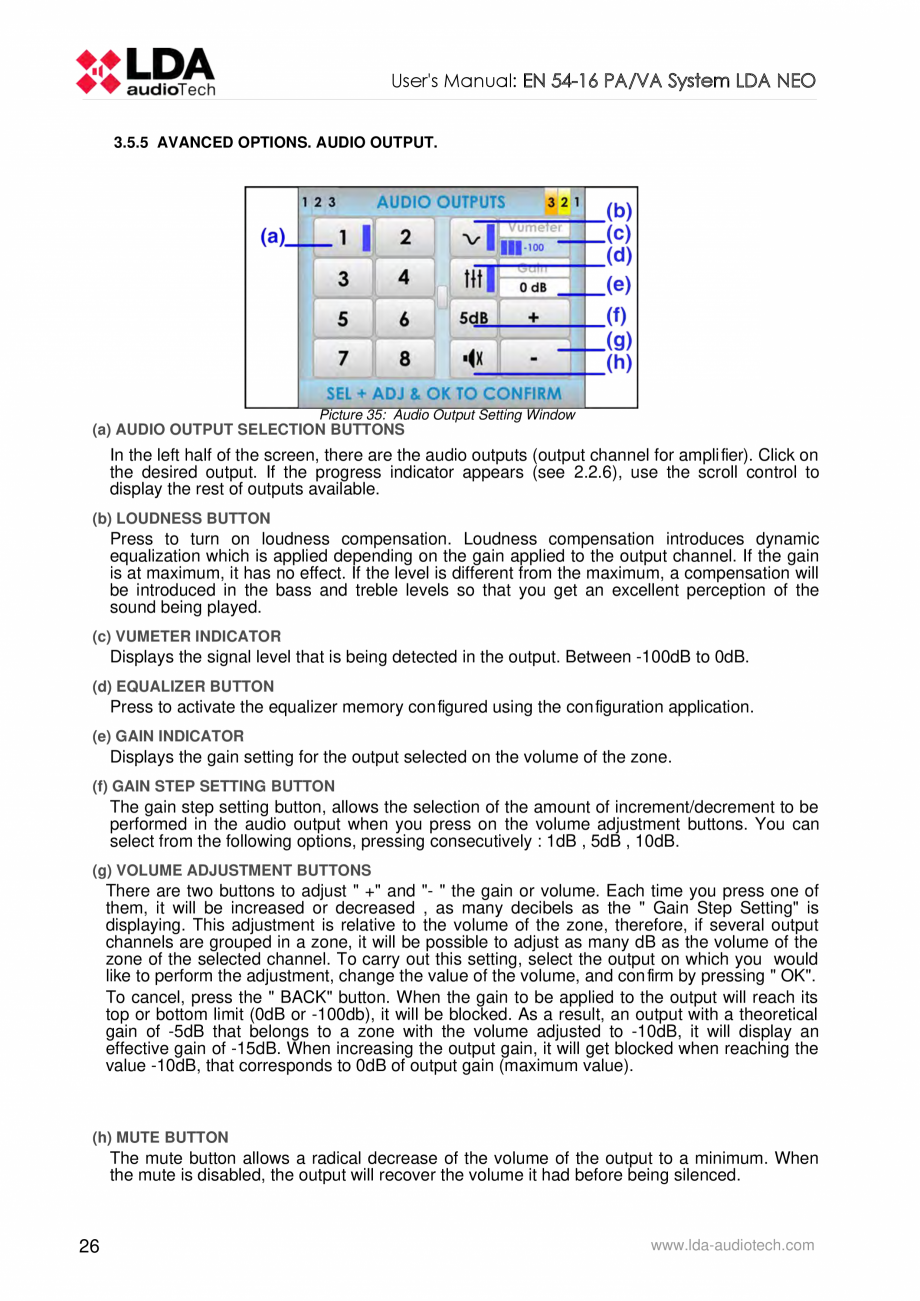 Pagina 30-Manualul  utilizatorului - Unitate centrala sistem de evacuare si adresare publica compact - NEO LDA...