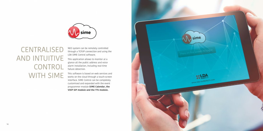 Pagina 8-Sisteme de adresare publica LDA Audio Tech Catalog, brosura Engleza DAPTER ZES-22ACSI
Adaptation...