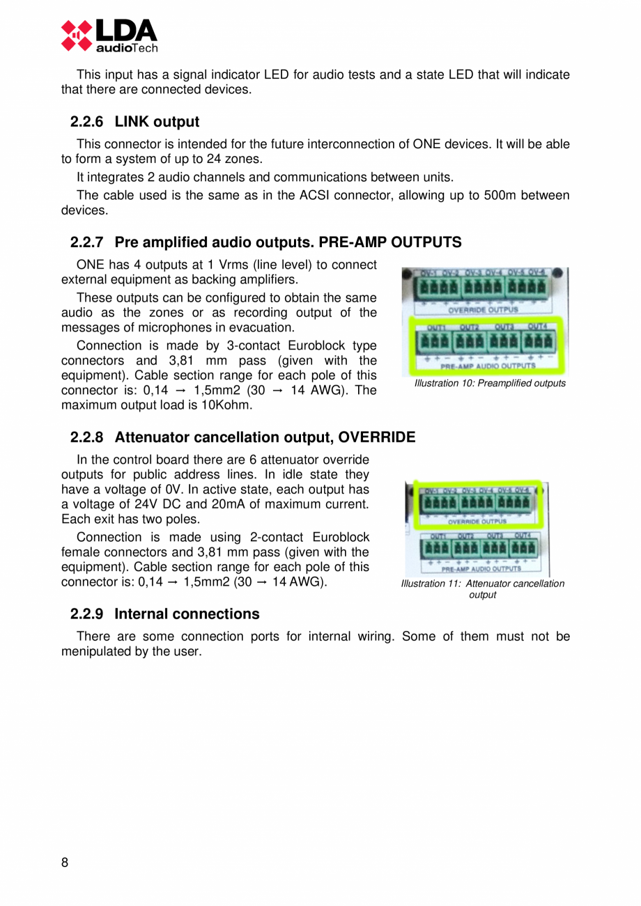 Pagina 12-Manualul utilizatorului - Unitate centrala sistem de evacuare si adresare publica compact EN54-16...
