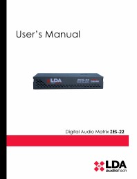 Manualul utilizatorului - Converter audio over Ethernet cu 4 canale pentru sistemul PA/VA NEO