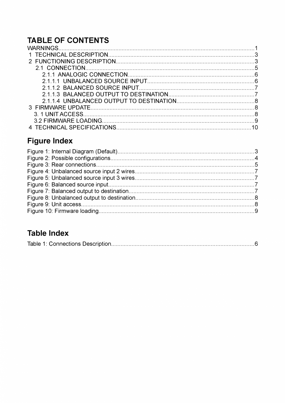 Pagina 3-Manualul utilizatorului - Converter audio over Ethernet cu 4 canale pentru sistemul PA/VA NEO LDA...