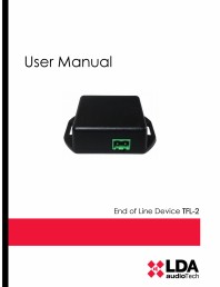 Manualul utilizatorului - Dispozitiv end-of-line pentru sistemele PA/VA NEO si ONE