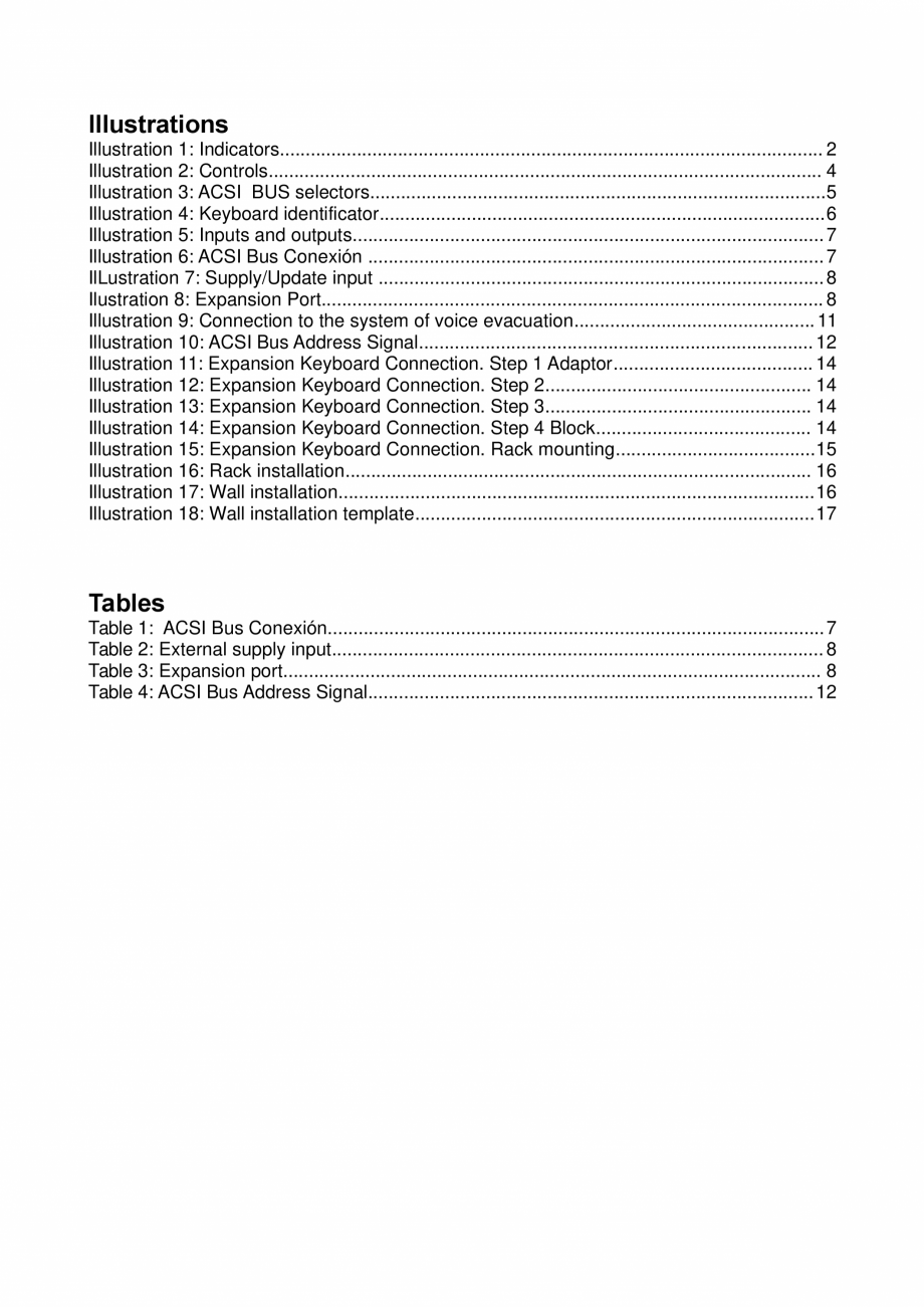 Pagina 4-Manualul utilizatorului - Panou control alarmare vocala pentru sistemele PA/VA NEO si ONE - MPS-8K...