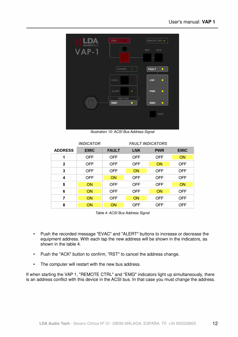 Pagina 17-Manualul utilizatorului - Panou control alarmare vocala pentru sistemele PA/VA NEO si ONE - MPS-8K...