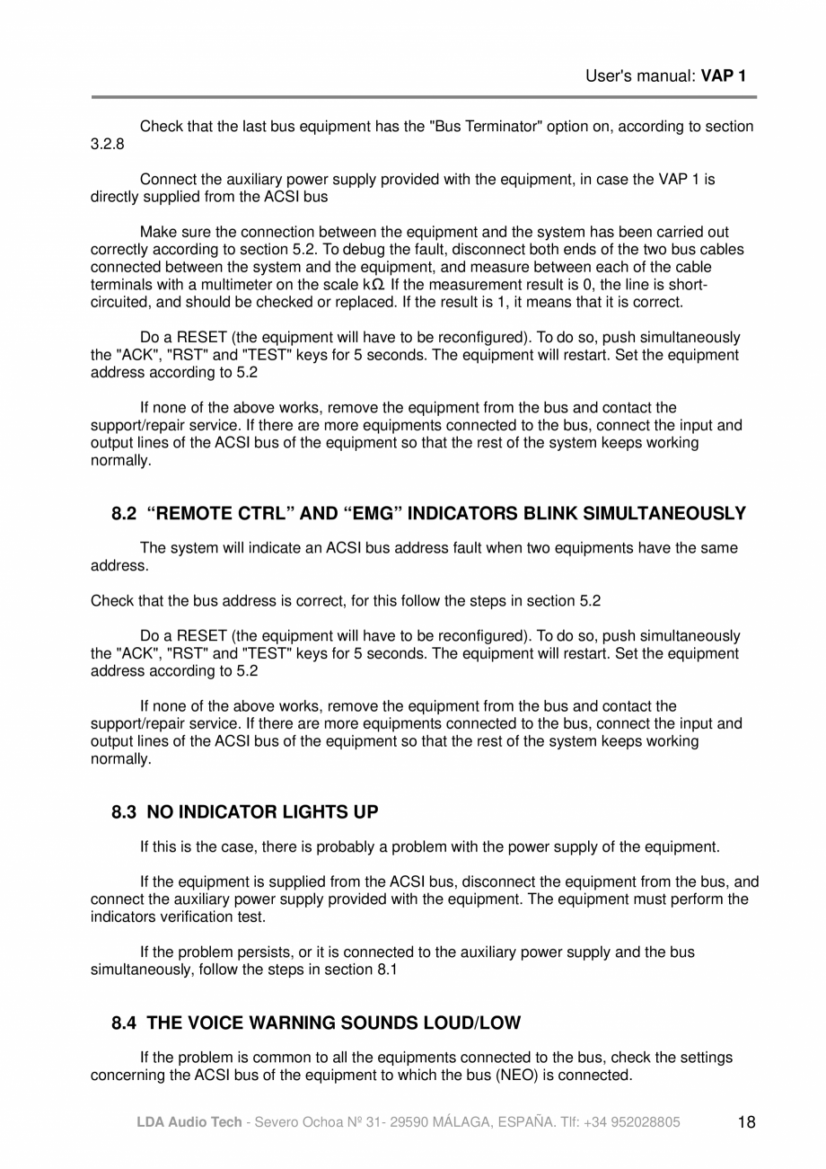 Pagina 23-Manualul utilizatorului - Panou control alarmare vocala pentru sistemele PA/VA NEO si ONE - MPS-8K...