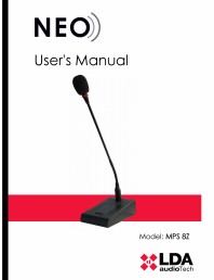 Manualul utilizatorului - Statie de paging multi-zone pentru sistemele PA/VA NEO si ONE