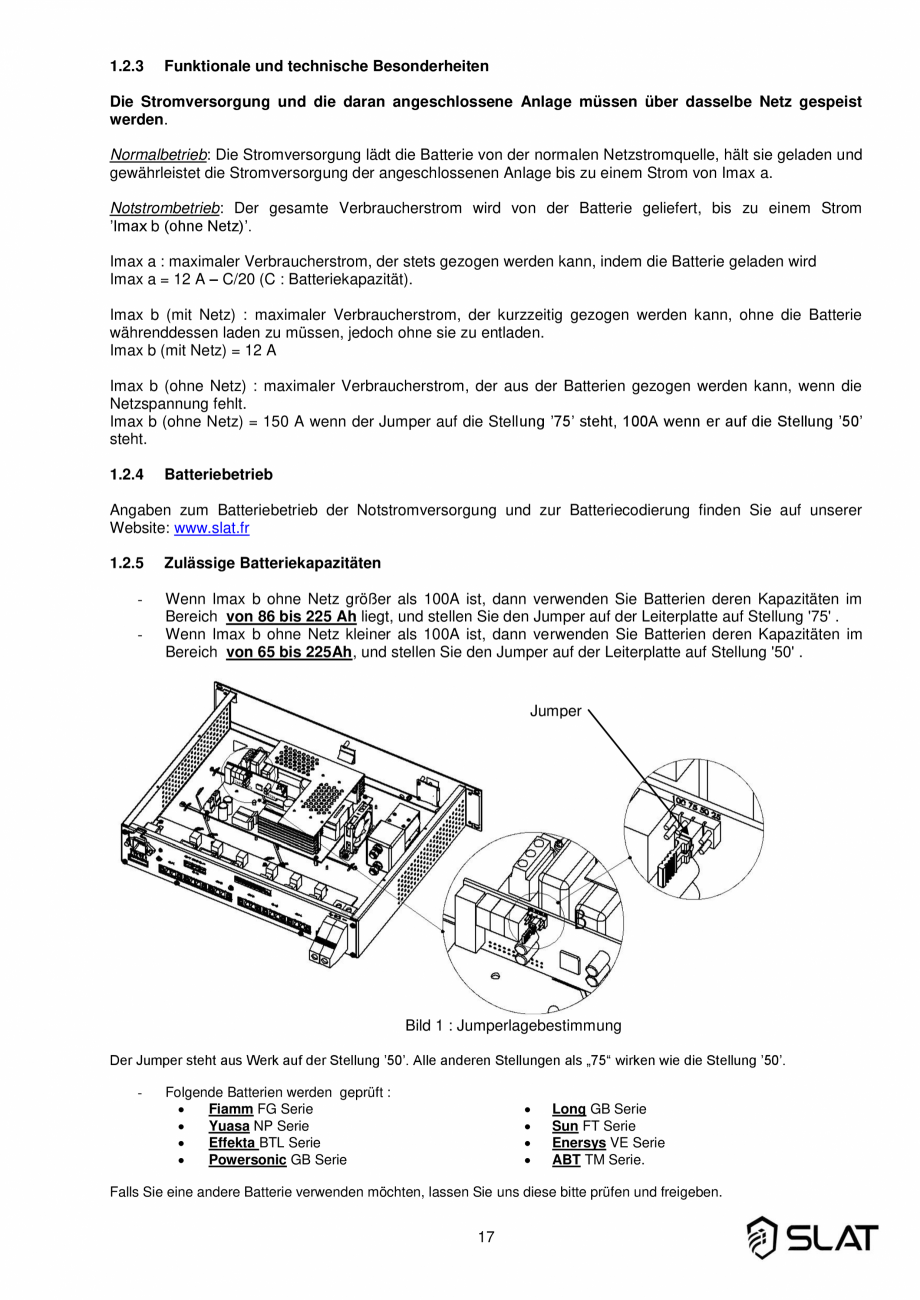 Pagina 16-Manualul utilizatorului - Incarcator baterie sursa de alimentare de rezerva 3600W pentru sistem...