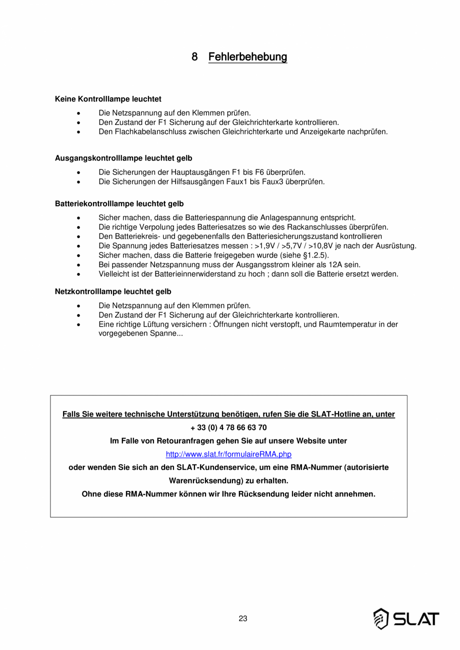 Pagina 23-Manualul utilizatorului - Incarcator baterie sursa de alimentare de rezerva 3600W pentru sistem...