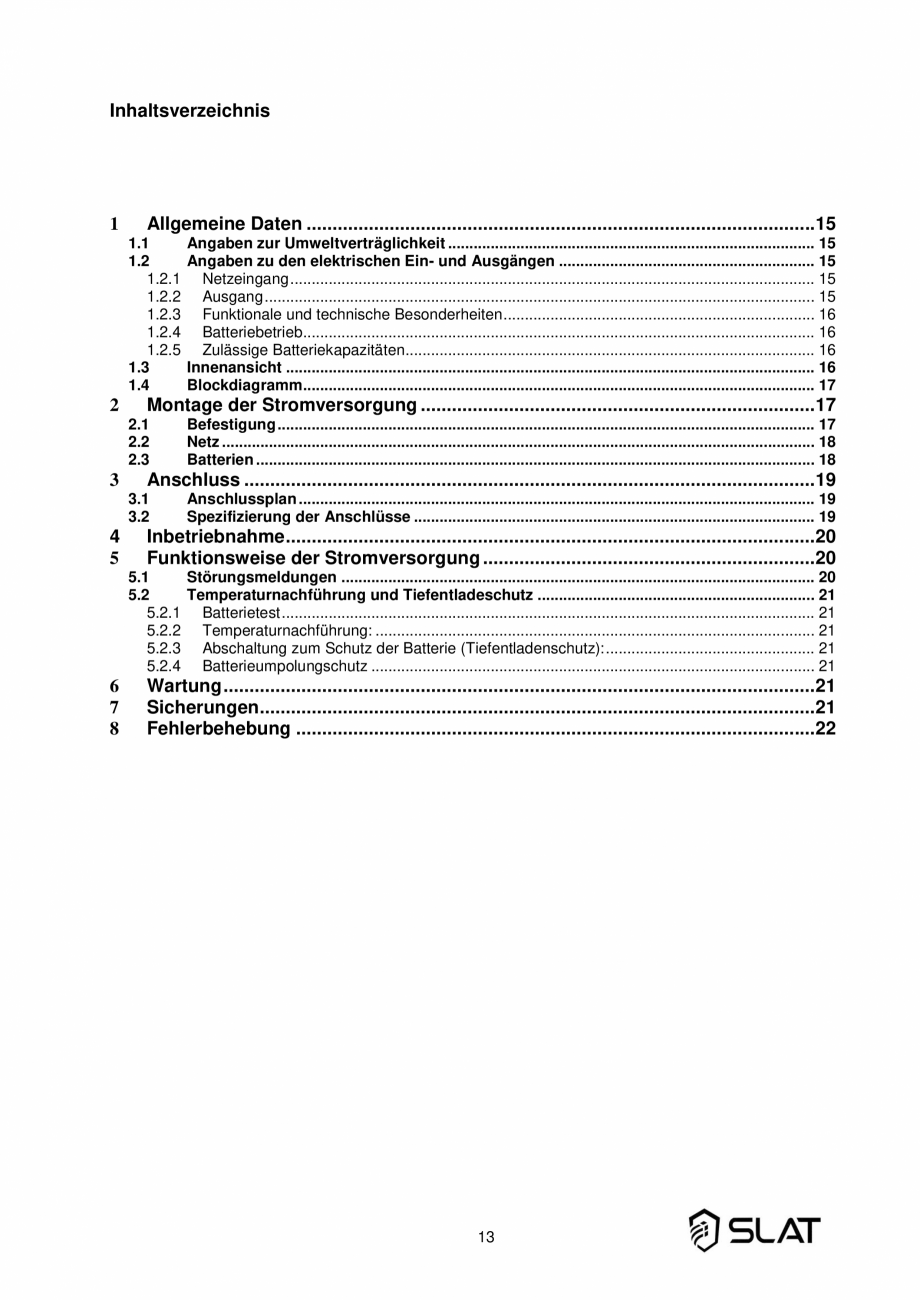 Pagina 13-Manualul utilizatorului - Incarcator baterie sursa de alimentare de rezerva 960W pentru sistem PA/VA...
