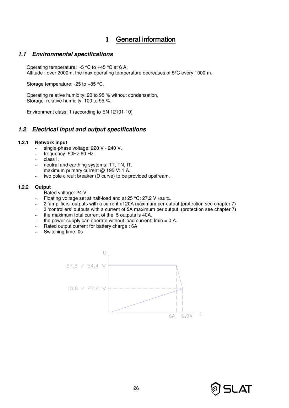 Pagina 26-Manualul utilizatorului - Incarcator baterie sursa de alimentare de rezerva 960W pentru sistem PA/VA...
