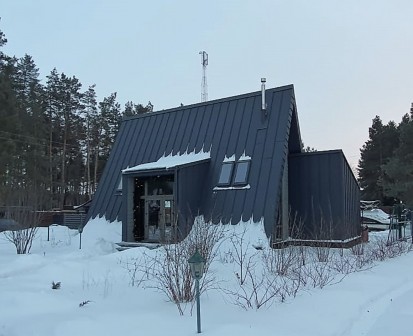 Casa pe structura de lemn tip A-Frame Sat de vacanta Ucraina