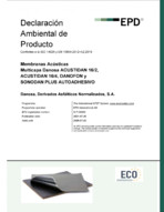 Declaratie de conformitate pentru panou multistrat pentru izolarea acustica impotriva zgomotului aerian - ISO 14025 si