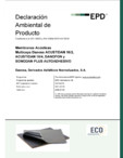 Declaratie de conformitate pentru panou multistrat pentru izolarea termica si acustica - ISO 14025 si EN
