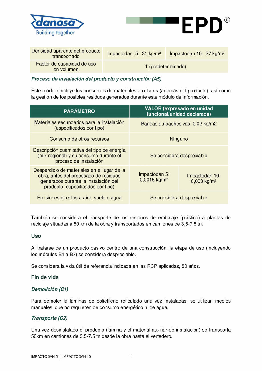 Pagina 11-Declaratie de conformitate peentru membrana flexibila pentru izolarea acustica a zgomotului de...
