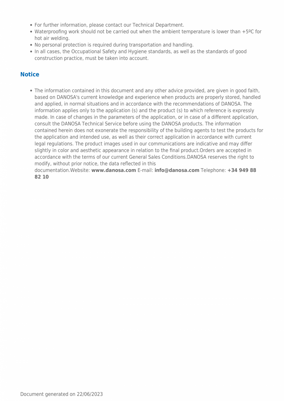 Pagina 4-Membrana fonoizolanta pentru reducerea zgomotelor de impact DANOSA FONODAN 900 Fisa tehnica Engleza ...