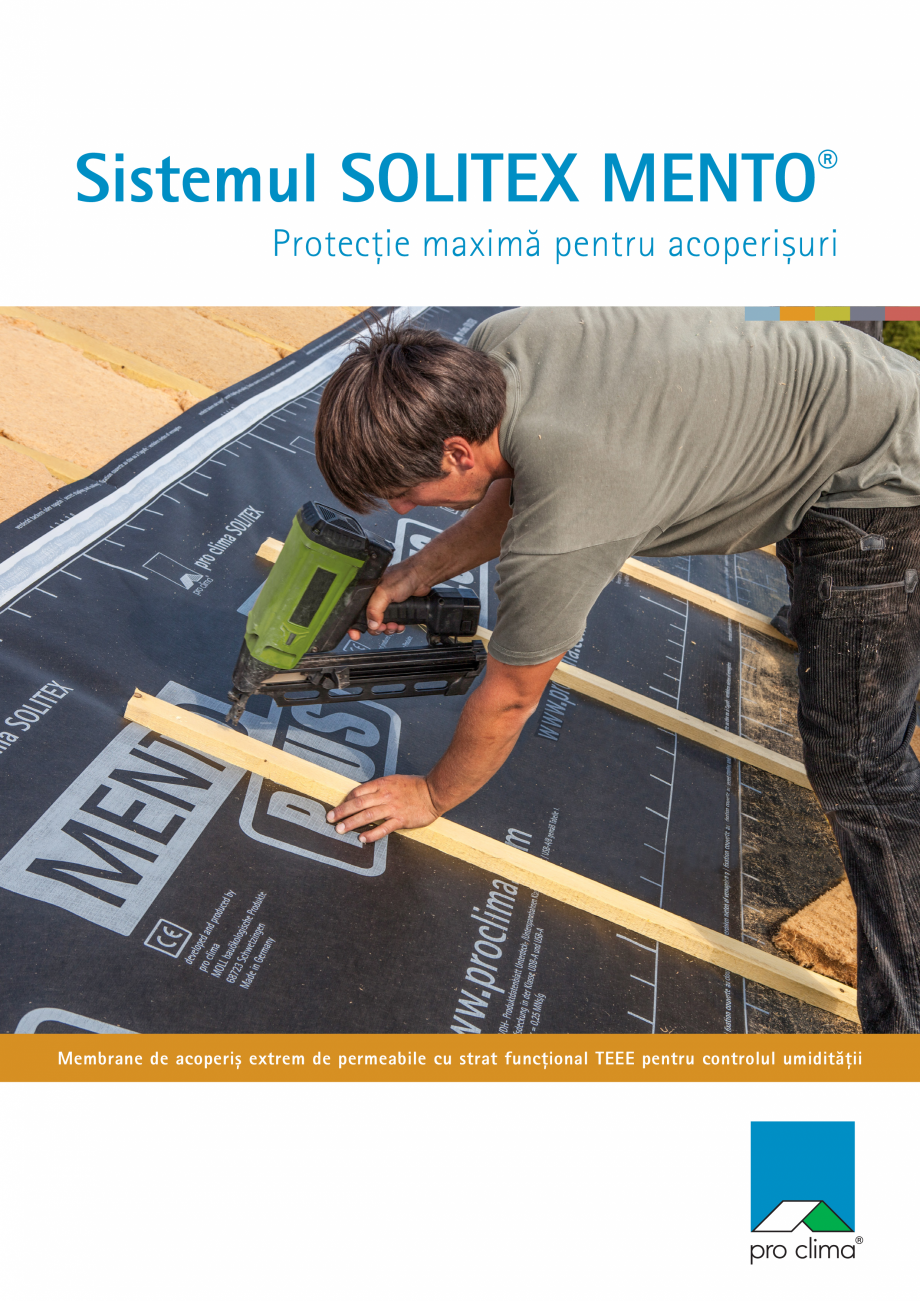 Pagina 1 - Protectie maxima pentru acoperisuri - Sistemul SOLITEX MENTO® - etansare exterioara...