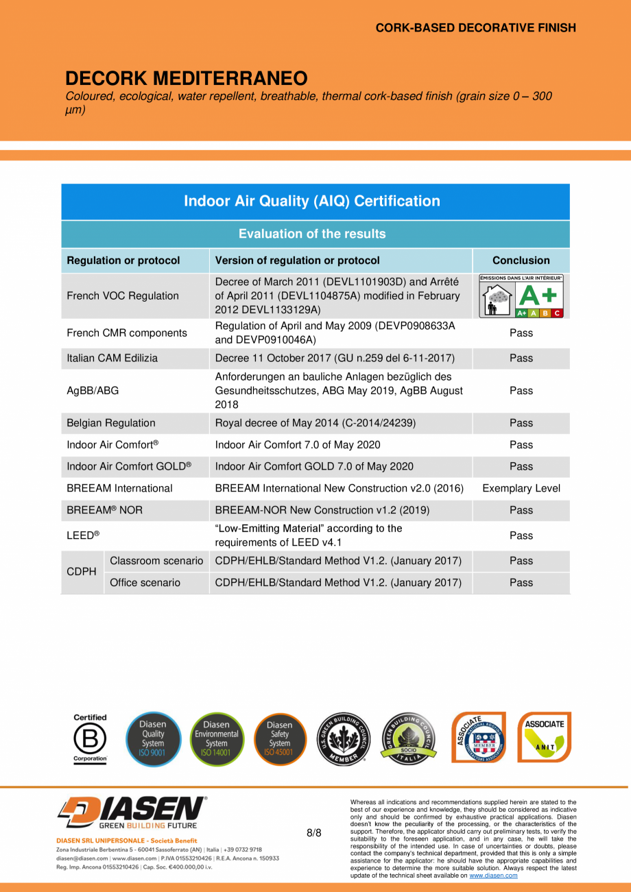 Pagina 8-Tencuiala decorativa din pluta NZEBSHOP Decork Mediterraneo Fisa tehnica Engleza n
doesn’t know...