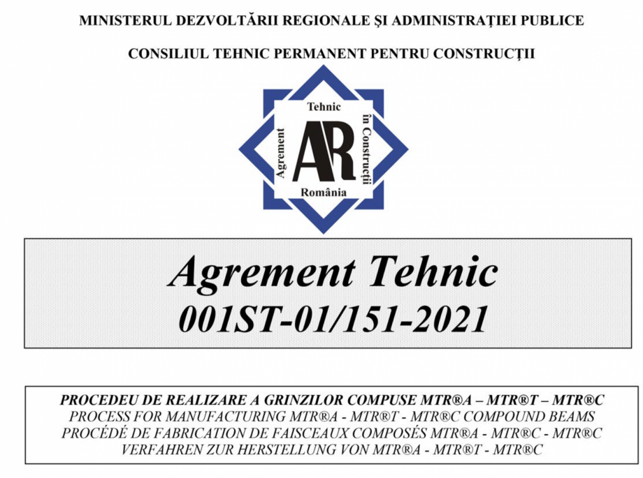 Pagina 1-Agrement Tehnic IBS Certificare produs Romana 