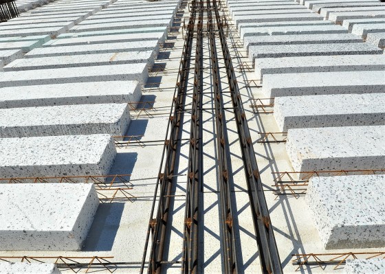 IBS Aplicabilitate grinda MTR® T - Sisteme de grinzi prefabricate din otel si beton cu planșeu