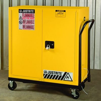 Justrite Cărucior pentru dulapuri de siguranță 84001 – Justrite - Mobilier industrial metalic pentru spatii industriale