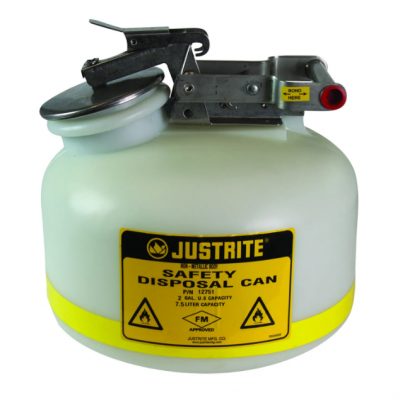 Justrite Recipient de siguranță pentru eliminarea lichidelor - Recipiente si bidoane industriale pentru substante chimice sau