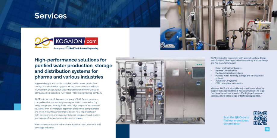 Pagina 12-RAP Group - Solutii ingineresti pentru afacerea ta  Catalog, brosura Engleza  of the Olympus Dairy...