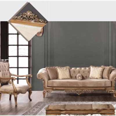 GV Beauty Store Detalii set canapele NEHIR - Canapele moderne si clasice din lemn masiv pentru