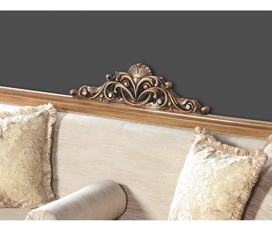 GV Beauty Store Detalii spatar - Canapele moderne si clasice din lemn masiv pentru amenajari de