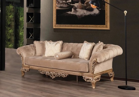 GV Beauty Store Living cu canapea - Canapele moderne si clasice din lemn masiv pentru amenajari