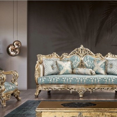 GV Beauty Store Living cu mobilier ODESA - Canapele moderne si clasice din lemn masiv pentru