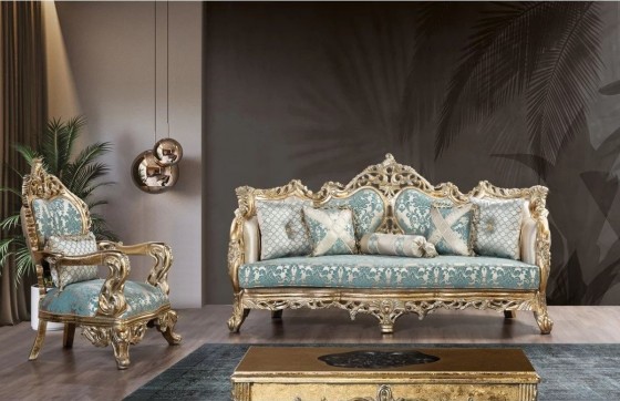 GV Beauty Store Living cu mobilier ODESA - Canapele moderne si clasice din lemn masiv pentru