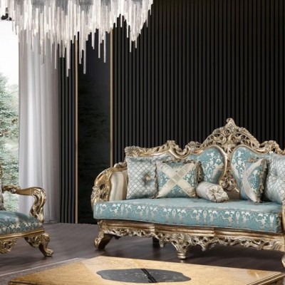 GV Beauty Store Set mobilier in living - Canapele moderne si clasice din lemn masiv pentru