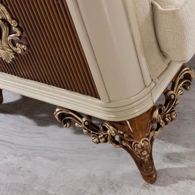GV Beauty Store Detalii picior canapea - Canapele moderne si clasice din lemn masiv pentru amenajari