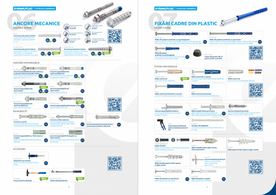 Pagina 7-CATALOG SCURT 2024 Rawlplug Romania  Catalog, brosura Romana armură

RT-DDE
Disc diamantat Multi...