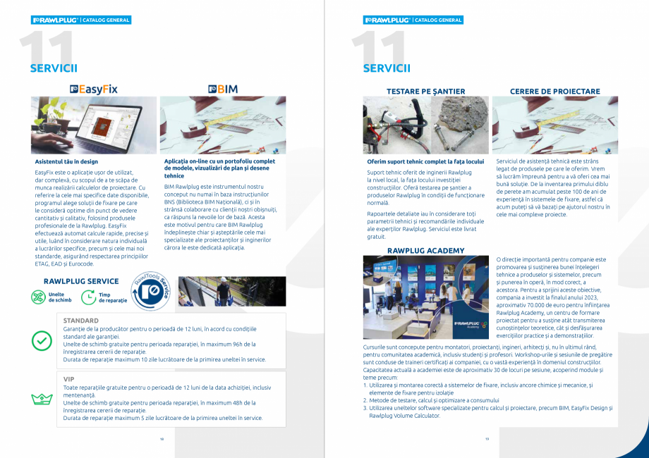 Pagina 10-CATALOG SCURT 2024 Rawlplug Romania  Catalog, brosura Romana R
Pânze de ferastrău pentru plăci de...