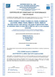 Certificat de constanta a performantei pentru ancora chimica RAWLPLUG - R-KEM II