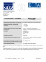 Agrement - ETA 17-0592 pentru diblu premium cu cui metalic