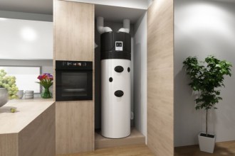 Pompă de căldură cu sau fără schimbător de caldură pentru apă caldă AquaThermica