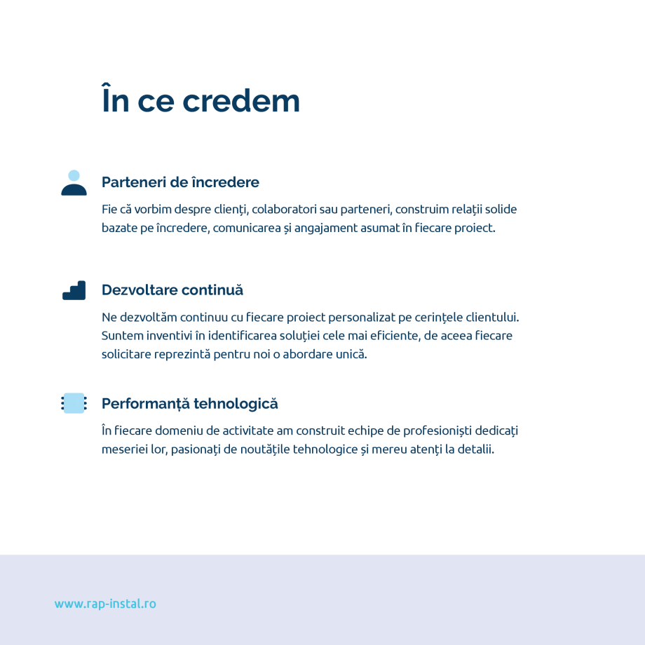 Pagina 12-RAP Instal - Servicii impecabile de la proiectare la mentenanță  Catalog, brosura Romana 