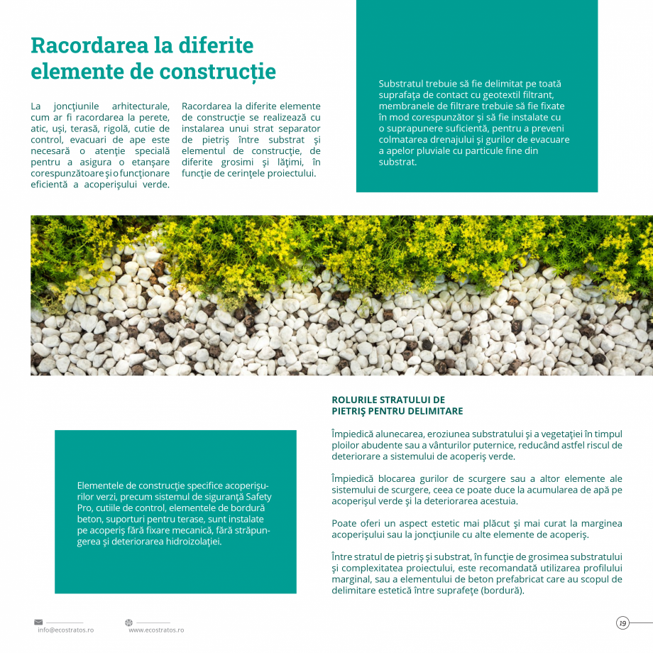 Pagina 19 - Catalog Ecostratos - Acoperisuri verzi  Catalog, brosura Romana ădăcinare.

7

Stratul...