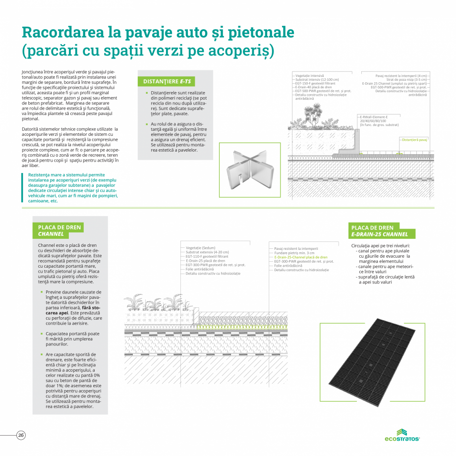 Pagina 26-Catalog Ecostratos - Acoperisuri verzi  Catalog, brosura Romana ceea ce poate duce la acumularea de ...