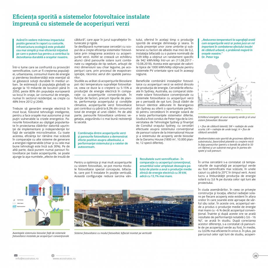 Pagina 39-Catalog Ecostratos - Acoperisuri verzi  Catalog, brosura Romana ERE E-TS
Distanțierele sunt...